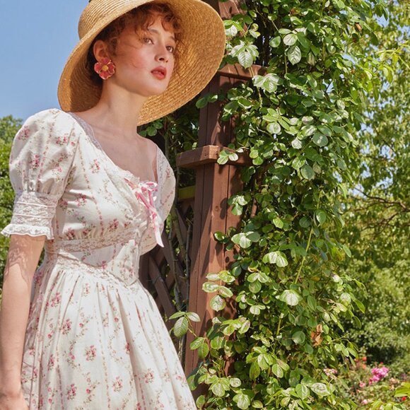 LACEMADE NWT RARE CAMILLIA COCO FRENCH PIECE SIZE SMALL ABSOLUTELY BEAUTIFUL!!! - Picture 3 of 8